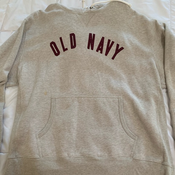 Old Navy XL Muroon Logo Sweatshirt - Picture 2 of 4
